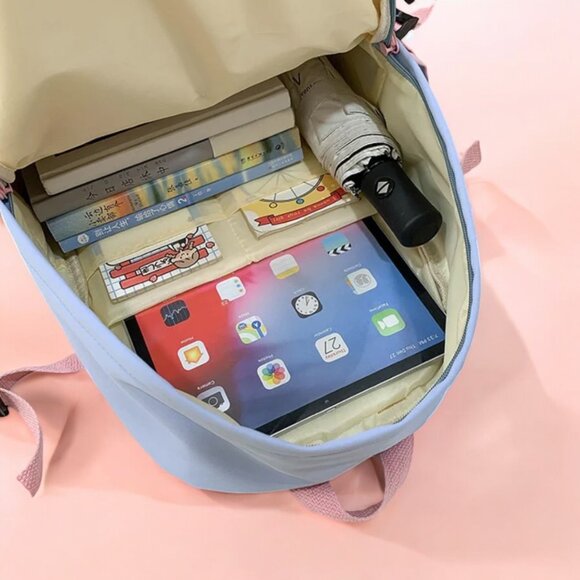 Bluey Bingo Queen Design Backpack High Capacity  Waterproof  3 front pocket - Picture 10 of 15